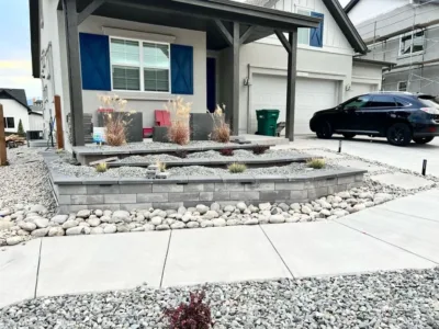Tiered Walls Xeriscape